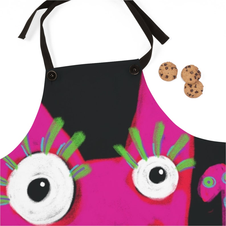 Love-Monster Paule, Junggesellen/Junggesellinnen-Abschied, Apron AOP Bild 2