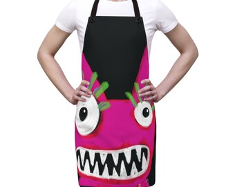 Love-Monster Paule, Junggesellen-/Junggesellinnen-Abschied, Apron (AOP)