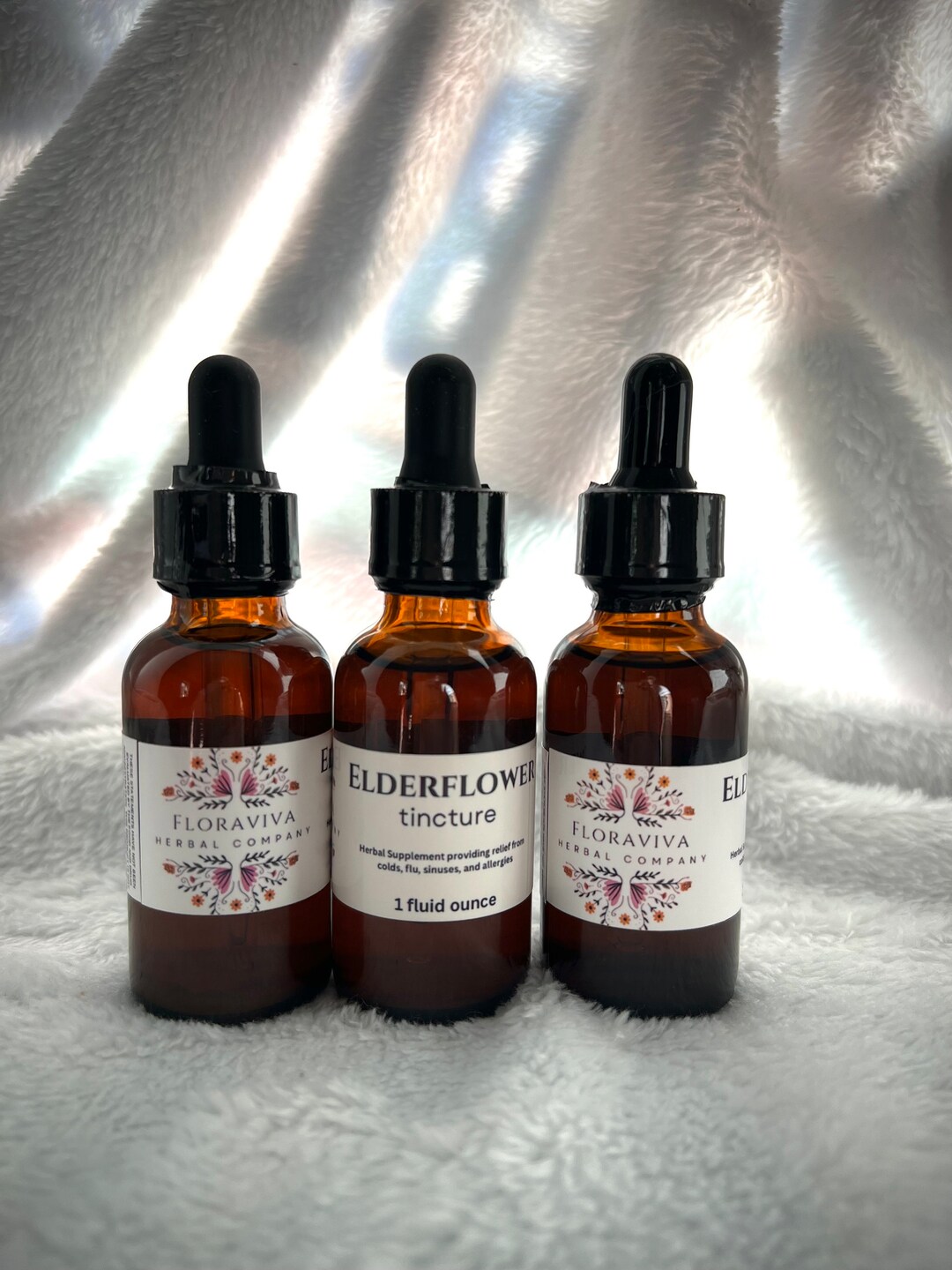 Elderflower Tincture Herbal Tincture Elderflower Herbs Tincture