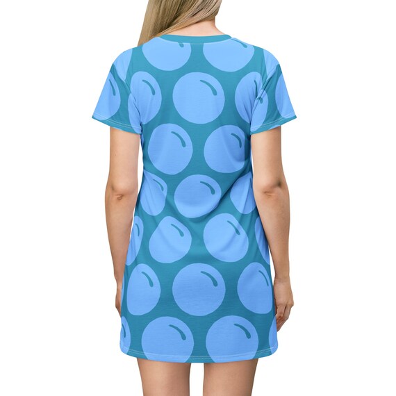 aqua t shirt dress KnowledgeCotton Apparel Women's Linen T-shirt Dress