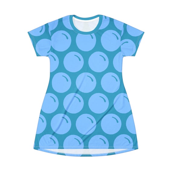 aqua t shirt dress KnowledgeCotton Apparel Women's Linen T-shirt Dress