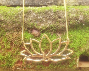 Lotus Flower Necklace