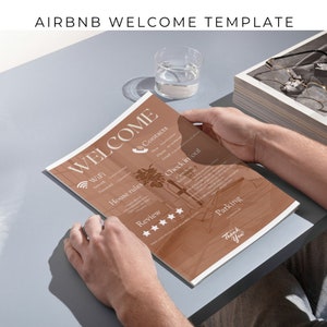 Airbnb Welcome Template