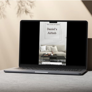 Social media post template for Airbnb