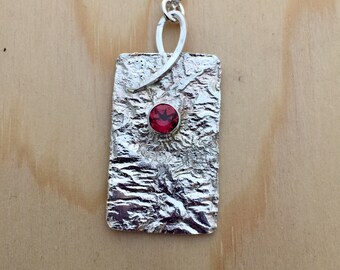 The Red Moon pendant