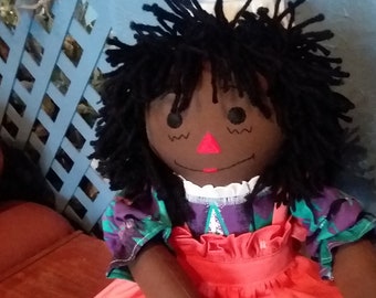 Ebony baby doll