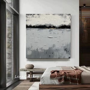 Large Minimalist Abstract Canvas Art,Nordic Abstract Painting Living Room Abstract Painting,contemporary Painting For Living Room