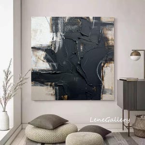 3D Minimalist Textured Geometric Wall Art,Living Room Art,Modern Home Decor,Fashion Office Decor,living room wall art