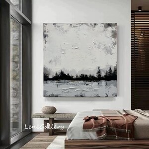 Large Minimalist Abstract Canvas Art,Nordic Abstract Painting Living Room Abstract Painting,contemporary Painting For Living Room