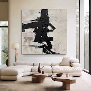 Beige Wabi Sabi Wall Art,Pure Beige Minimalist Art on Canvas,Beige Minimalist Art,Contemporary Painting For Living Room