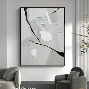 Beige Wabi Sabi Wall Art,Pure Beige Minimalist Art on Canvas,Beige Minimalist Art,Contemporary Painting For Living Room