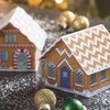 Gingerbread House Plastic Canvas Pattern in PDF English Vintage Pattern