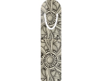 Metal Bookmark, Artsy Bookmark, Durable Bookmark, Long Lasting Bookmark, Zentangle Bookmark - Perfect for Book Lovers - Solar Orbs