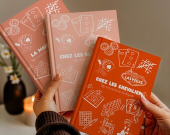 Carnet de notes personnalisé, diario de partituras suivi jeux de société