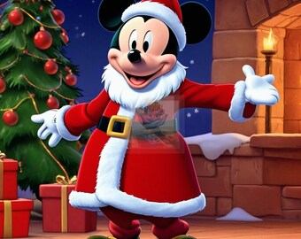 Christmas Mickey