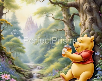 Winnie the Pooh (Set of 5 Royalty free images)