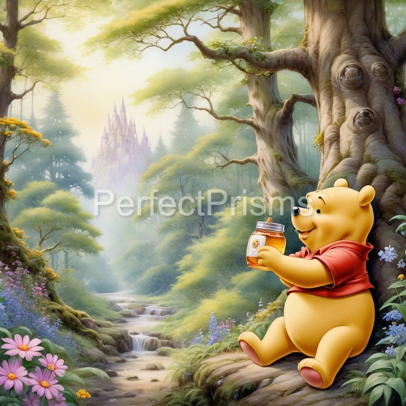 Winnie Puuh Set aus 5 Royalty free Bildern Bild 1