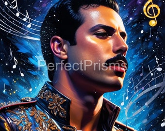 Freddie Mercury Pack One (5 Royalty free images)