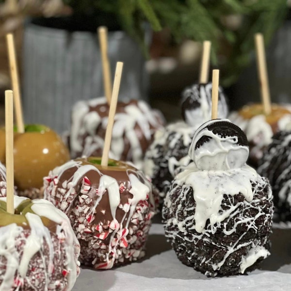 Gourmet Apples, Gourmet Jumbo Granny Smith Apples, Gourmet Candied Apples