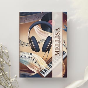 Personalized Music Journal: Songwriting Notebook, Music Lover Gift