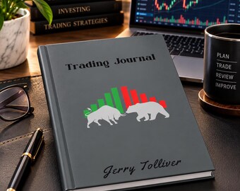 Personalized Trading Journal: Stocks, Forex & Crypto Planner