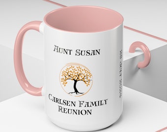 Personalized Family Reunion Coffee Mug: Custom Keepsake Gift