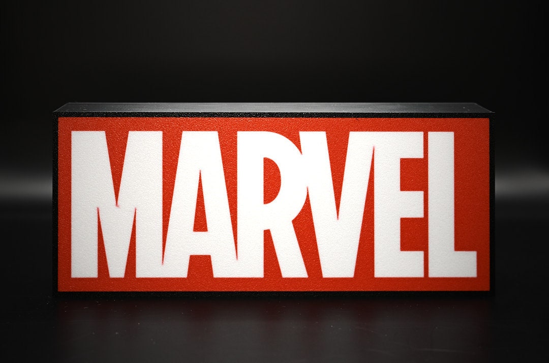 Custom Marvel Lightbox - Pop Culture Inspired LED Lightbox - Etsy