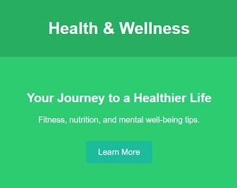 Responsive customizable Digital HTML CSS Health Guru Website Template