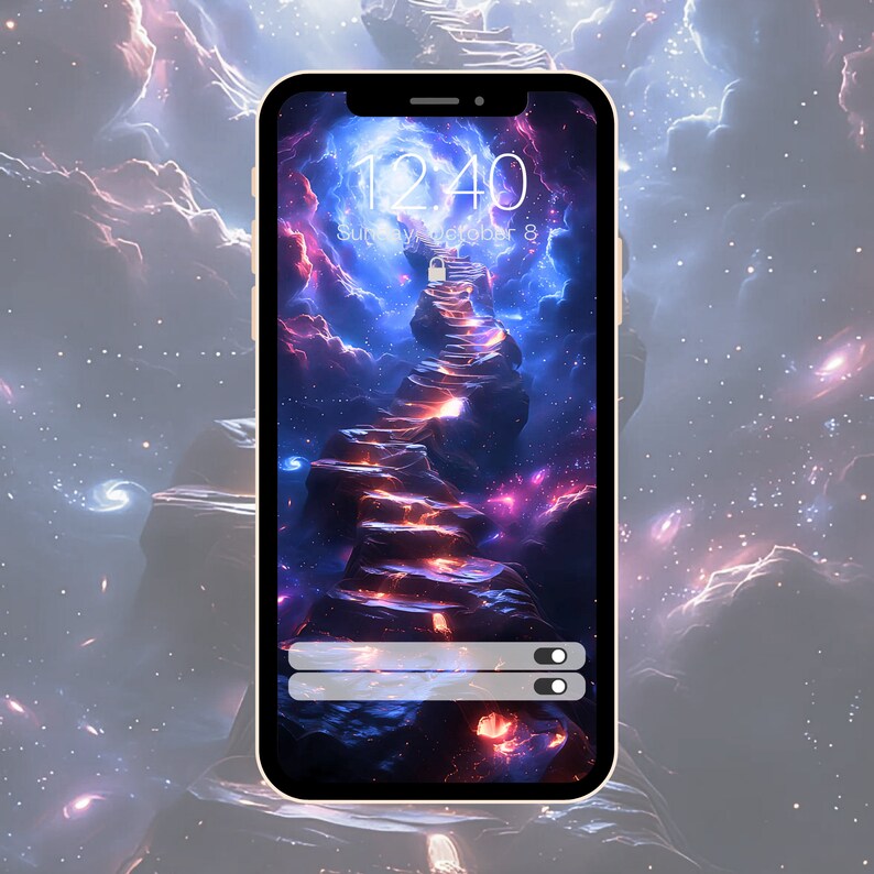 Echoes of the Infinite 12 Phone Wallpapers Aesthetic Cosmic Fantasy