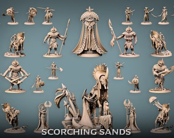 Package DnD de fichier 3D Scorching Sand