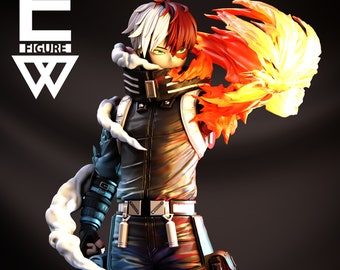 Impresión 3D Shoto Todoroki