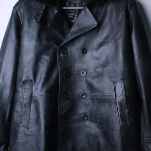 Leon S Kennedy RE9 Jacket, Leon Requiem Black Leather Jacket, Resident Evil Inspired Cosplay Costume image 6
