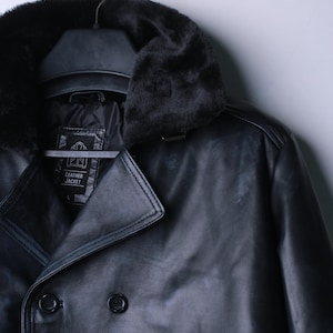 Leon S Kennedy RE9 Jacket, Leon Requiem Black Leather Jacket, Resident Evil Inspired Cosplay Costume image 5