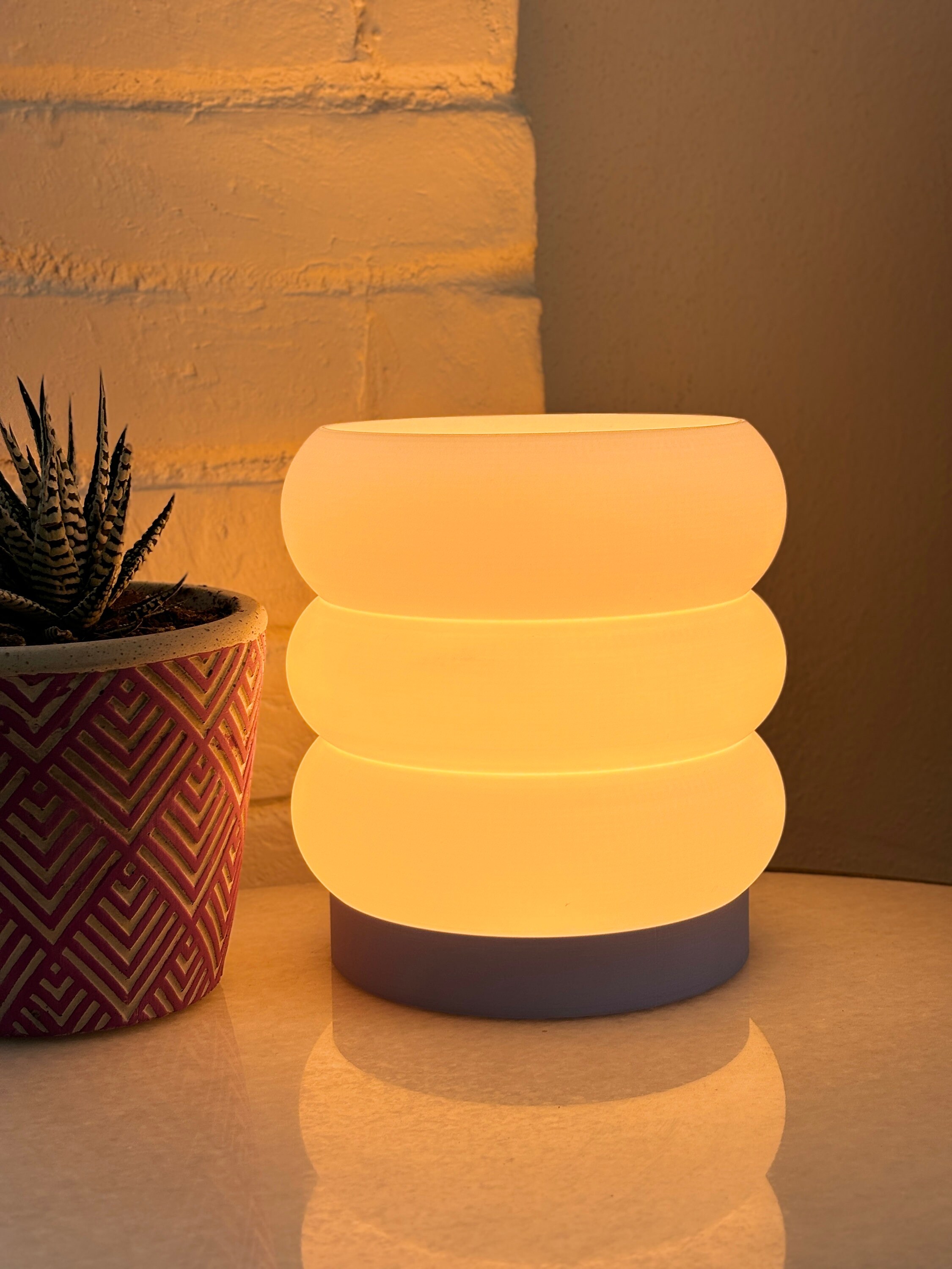 Modern Table Lamp, Desk Lamp, Bedside Lamp, Bedside Table Lamp, Modern Lighting, White Table ...