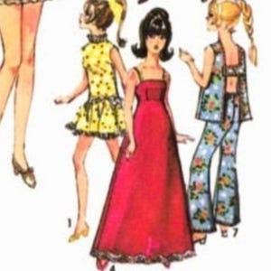 Doll clothes pattern in PDF fits 11 1/2 inch doll Sewing pattern Simplli Llicityy 8466 Instant download Sew doll clothes PDF tutorial