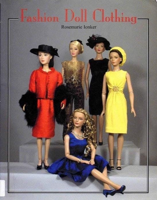 HUGE collection Fashion doll clothing patterns Doll clothing book in PDF Doll clothes pattern to fit 10, 16 and 22 inch doll ENGLISH