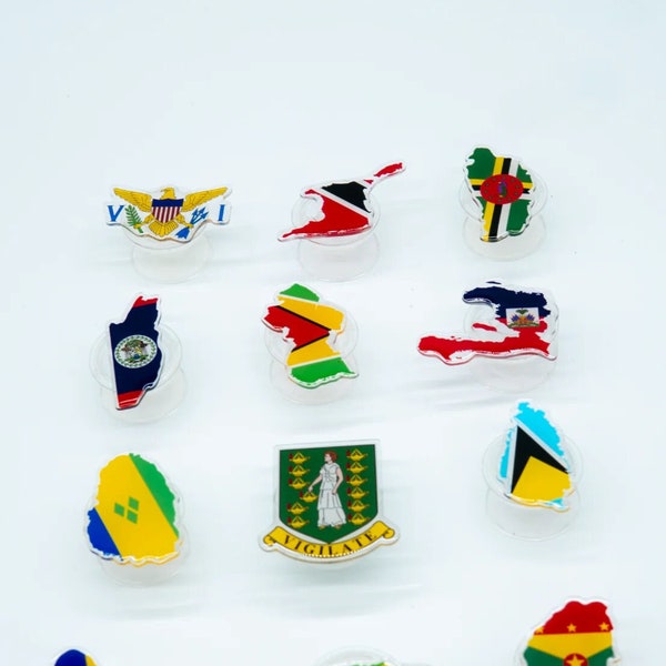 Caribbean Flag Phone Grip