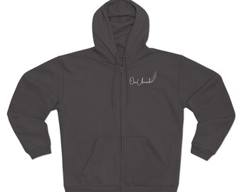 One Ummah Hooded Zip Sweatshirt (without back design)