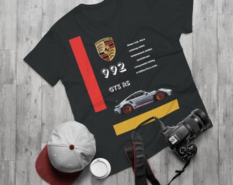 T-shirt da uomo in jersey singolo "Porsche 992 GT3 RS Edition"