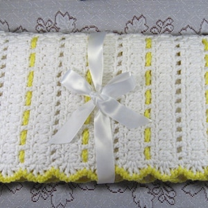 PDF Pattern Crocheted Baby Afghan, You Are My Sunshine Baby Afghan Blanket pattern