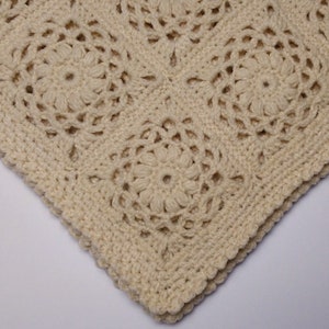 PDF Pattern Crocheted Baby Afghan, GRANNY&#39;S LOVE Baby Afghan Blanket pattern