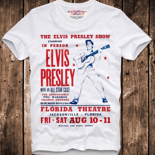 Elvis Presley Wild In The Country Retro Vintage T-shirt