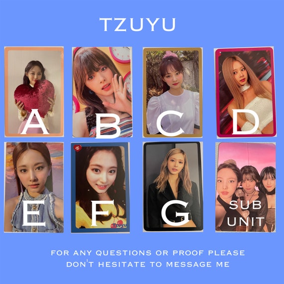 公式 Twice フォトカード Kpop - ナヨン ジョンヨン モモ サナ ジヒョ