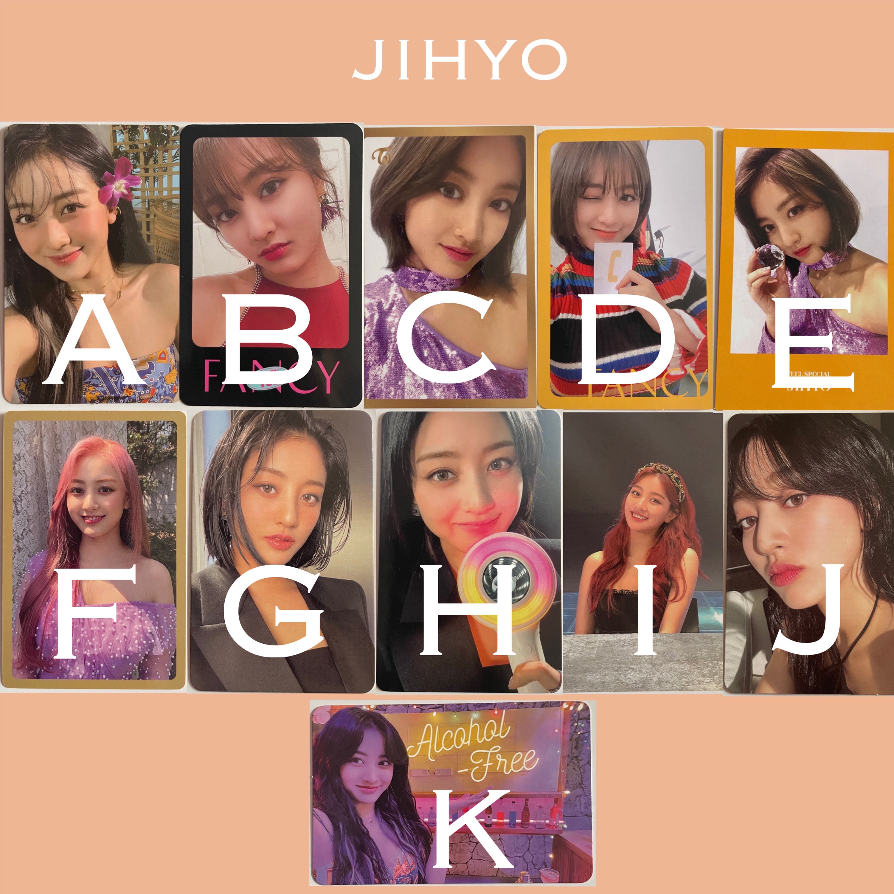 公式 Twice フォトカード Kpop - ナヨン ジョンヨン モモ サナ ジヒョ
