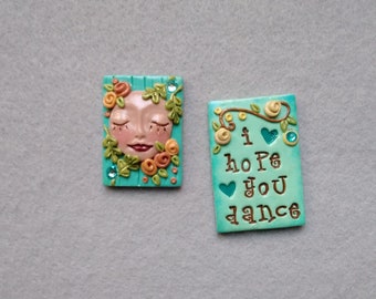 Tile/Mosaic Pieces for Art Projects, Wall Tiles, Inspiration Art. Tiles - I Hope You Dance