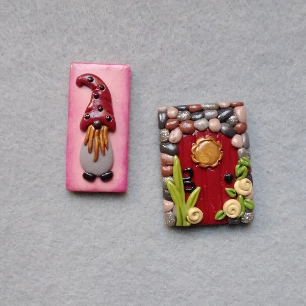 Tile/Mosaic Pieces for Art Projects, Wall Tiles, Inspiration Art Tiles - A Gnome With A Home