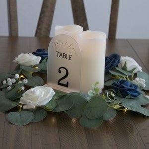Wreath Wedding & Event Centerpieces | Floral Light Up Centerpieces