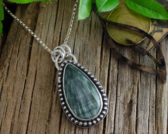 Seraphinite Pendant