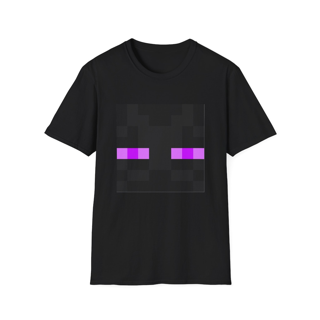 Minecraft Enderman Face T Shirt - Etsy