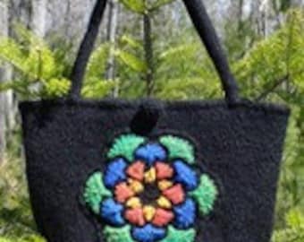Stained Glass Window Bag - knit